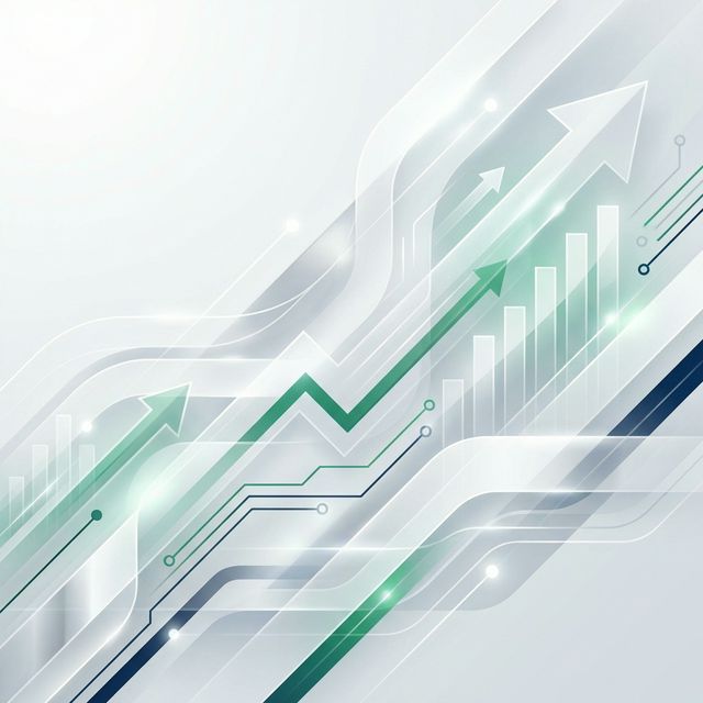 Abstract Background representing growth